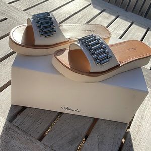 COPY - 3.1 Phillip Lim (ITALY) slip on sandals white size EU 40